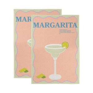 KAF HOME Made In Usa Set Of 2 Margarita Tea Towels $25